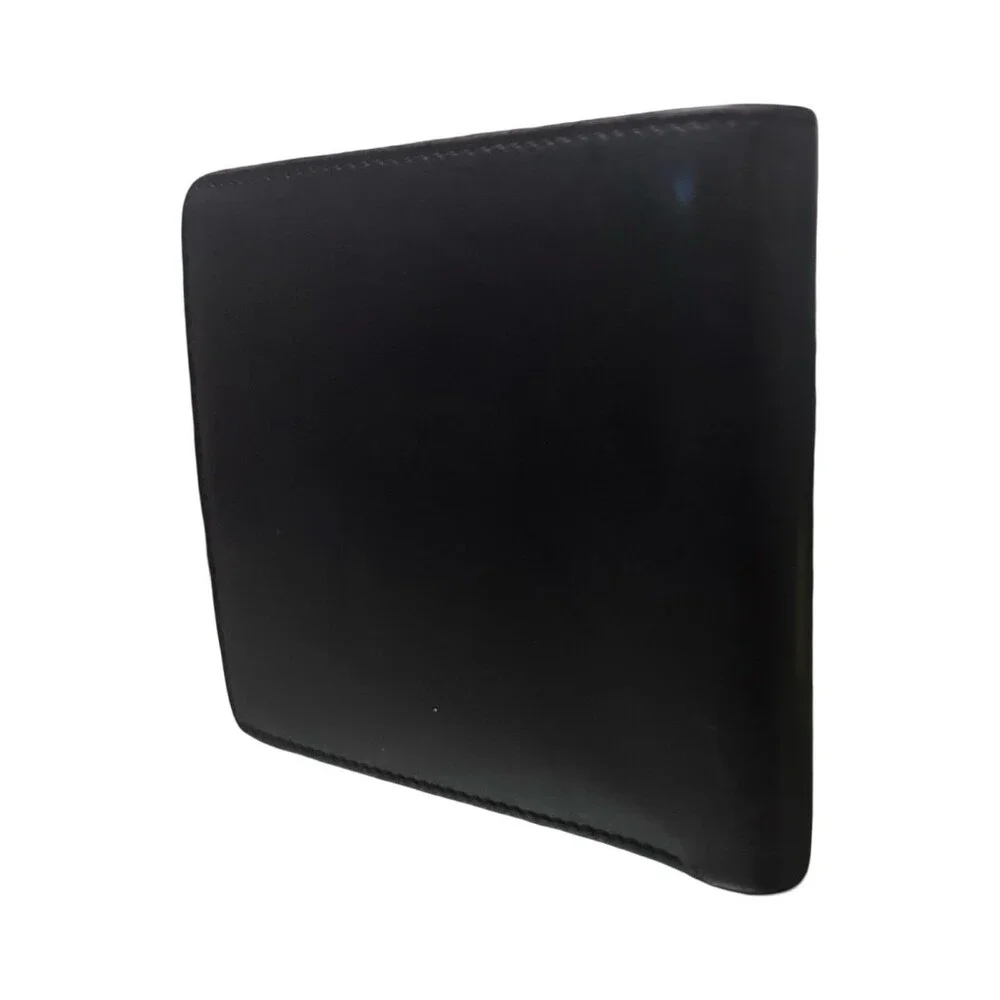 Dunhill Black Leather Bifold Mens Wallet